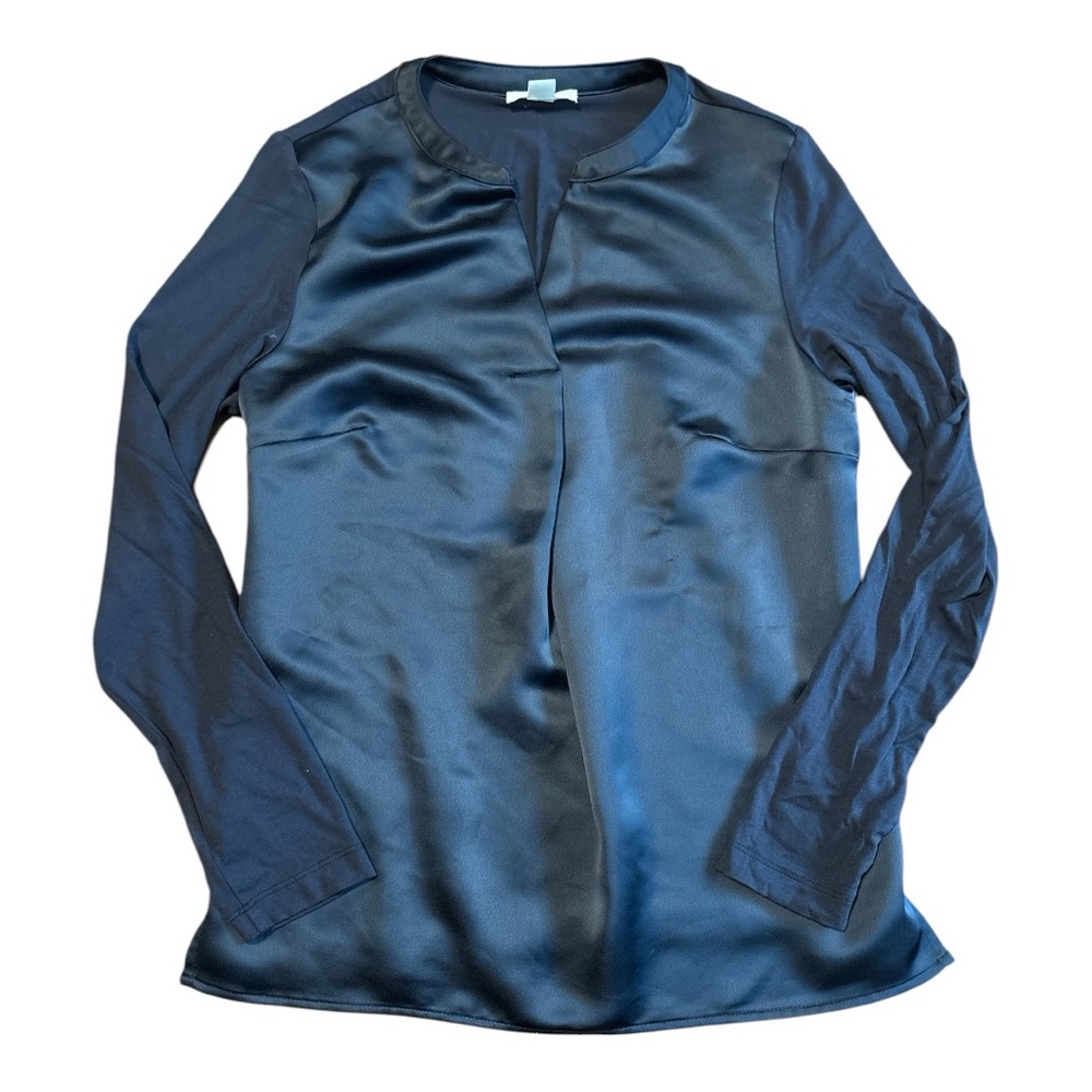 Calvin klein black long sleeve blouse sz s/ch/p
Like New